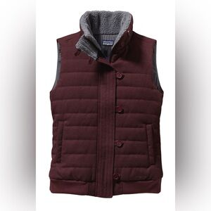 Patagonia Women’s  Burgundy Puffer Vest